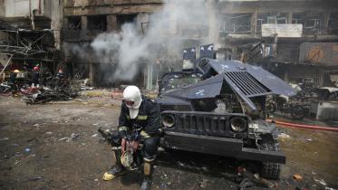 Bomb attack in baghdad