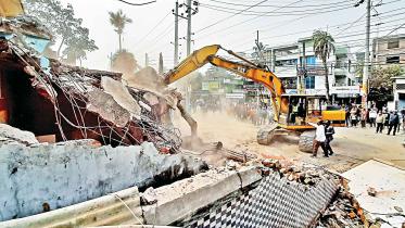 demolishing a structure