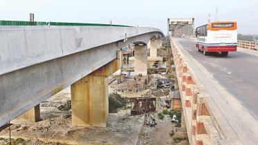 new bridge on Dhaka-Mawa highway 