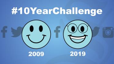 #10YearChallenge