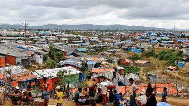 Rohingya camps Coxs Bazar