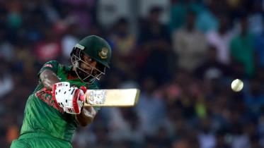 Bangladesh opening batsman Tamim Iqbal