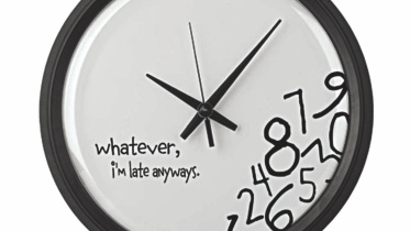 BEING LATE