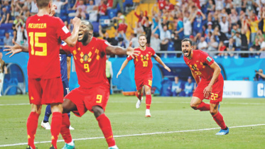 FIFA World Cup Belgium vs Japan Match