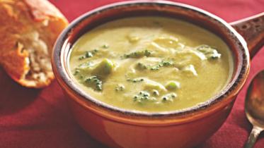 Broccoli Soup with Rice