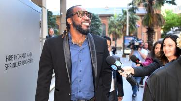 West Indies cricketer Chris Gayle