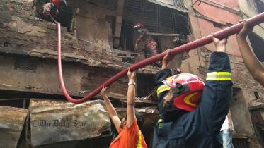 Fire at Dhaka's Chemical Warehouse