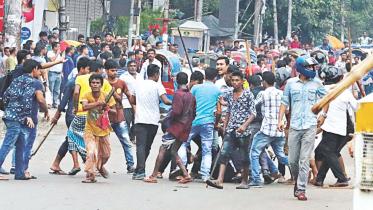 Student Protest for Safe Roads