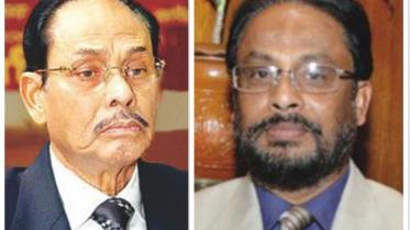 Jatiya Party Chairman HM Ershad and GM Quader