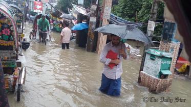 Waterlogging in Chattogram