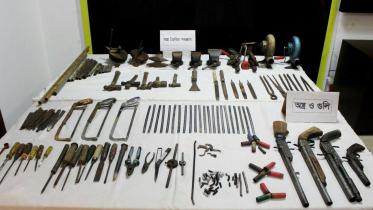 busts firearms factory in Chattogram