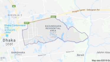 Heavy patrols at Baridhara