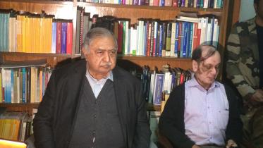 Jatiya Oikyafront leader Dr Kamal Hossain