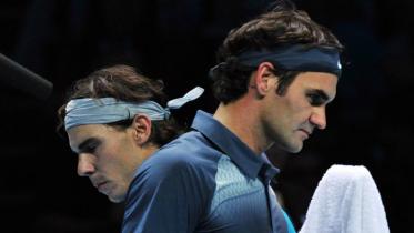 Roger Federer and Rafael Nadal