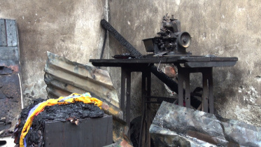 fire at Lalmonirhat market