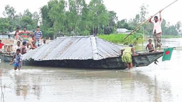 Flood-hit Gobordhan village.jpg
