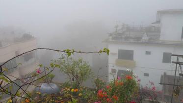Foggy weather in Bangladesh