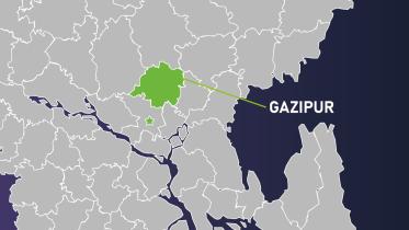 Gazipur map