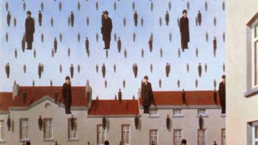 Golconde, Rene Magritte.