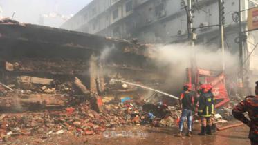 Gulshan DCC market fire
