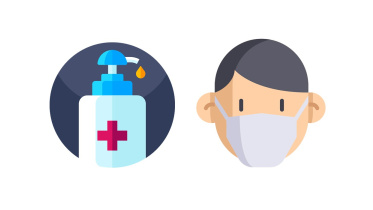 handwash masks logo