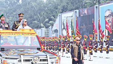 Hasina BGB Parade.jpg