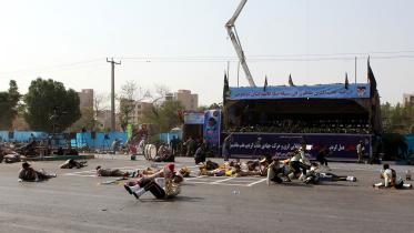 Gunmen attack Iran military parade