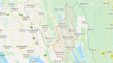 Road blockade underway in Khagrachhar due to UPDF Leaders Killing