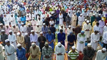 Largest Eid congregation in Bangladesh