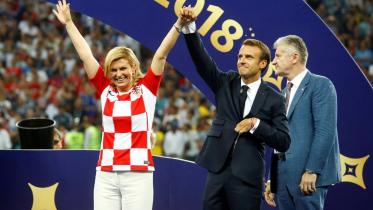 Kolina with Macron.JPG