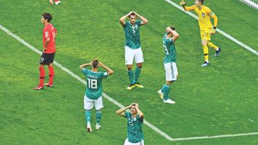 Germany out from world cup