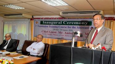 Law Minister Anisul Huq 