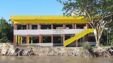 Manikgan Padma River erosion