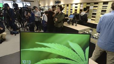 world largest legal marijuana marketplace in Canada