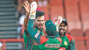 Mashrafe Bin Mortaza in Bangladesh vs West Indies ODI Series