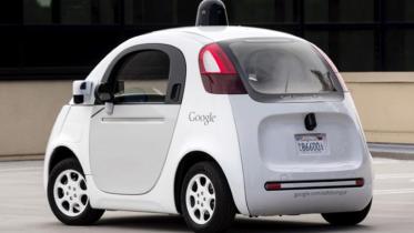 prototype of Google's own self-driving vehicle