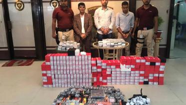 Mobile Phone Smuggling at Dhaka Airport