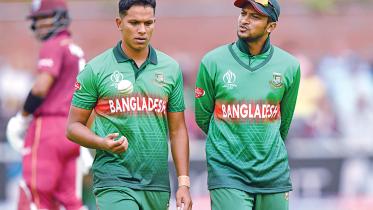 Mohammad Saifuddin and Shakib Al Hasan