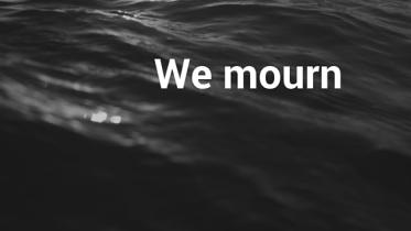 We mourn