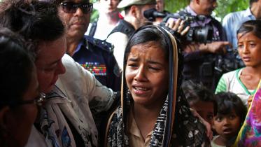 UN Ambassador meets Rohingya refugee