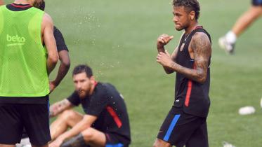 Lionel Messi and Neymar