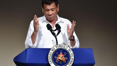 Philippines' President Rodrigo Duterte