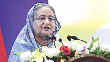 File photo of Prime Minister Sheikh Hasina