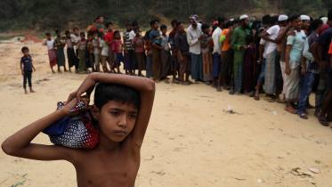 Rohingya refugees