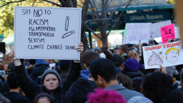 Safety pins, US election 2016, Portugal's 1974 revolution, President-elect Donald Trump