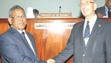 Rear Admiral Md Khurshed Alam (Retd), Bangladesh, United Nations Convention on the Law of the Sea-1982,  International Seabed Authority, ISA, President of the Assembly, 