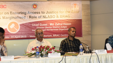Seminar on Access to Justice at BRAC Inn Centre Auditorium jointly organized by BRAC and NLASO on 1 April 2018.JPG