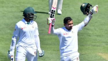 Shakib Al Hasan and Mushfiqur Rahim