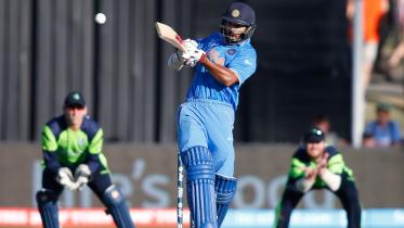 A big hit from Dhawan