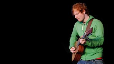 Singer Ed Sheeran